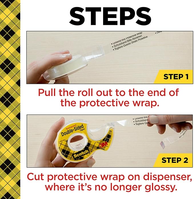 Scotch Double Sided Tape, Office and School Supplies - Image 4
