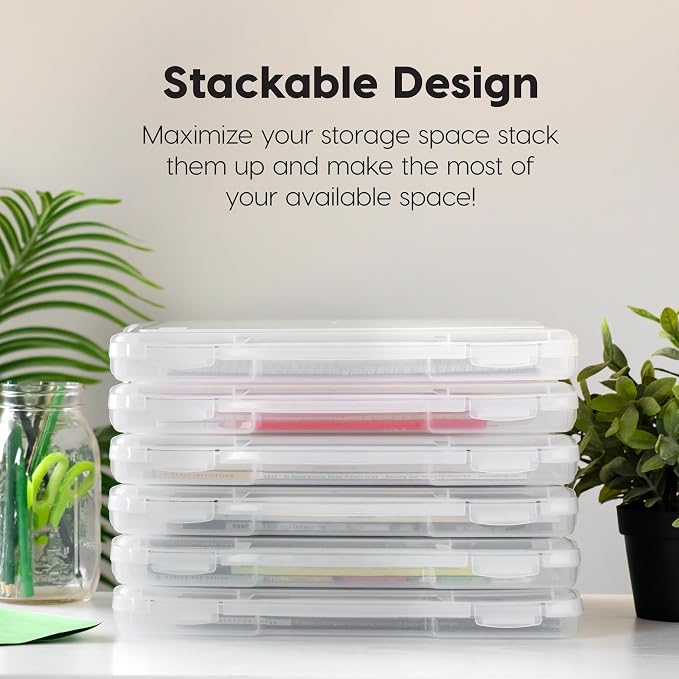 IRIS USA Board Game Storage Containers, and Fits 8.5" x 11" or A4 Papers - Image 9