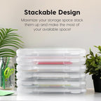 IRIS USA Board Game Storage Containers, and Fits 8.5" x 11" or A4 Papers - Image 9