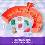 Kinetic Sand SquishPizza Playset, Moldable Play Sand Sensory Toys, Ages 5+ | - Image 7
