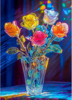 Bgraamiens Rose-1000 Pieces Rose Flowers Puzzle by Bgraamiens