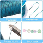 203 Feet Tarnish Resistant Copper Wires 24 Gauge/0.5mm Jewelry Craft Wires - Image 2