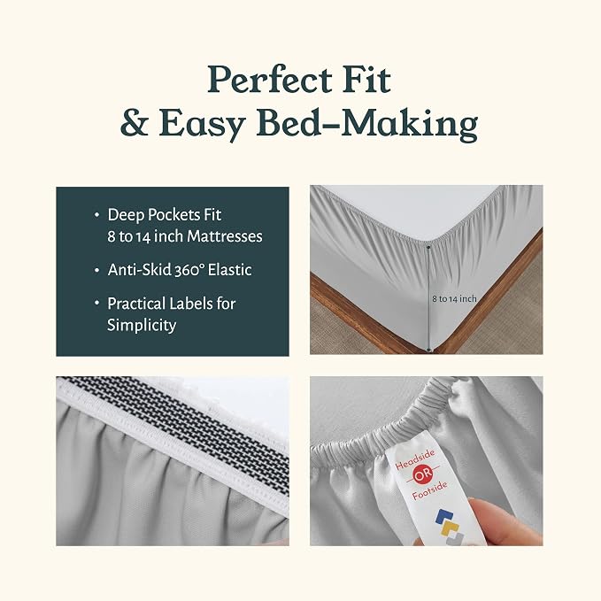 California Design Den 2-Pack Twin Sheets Set - Image 5