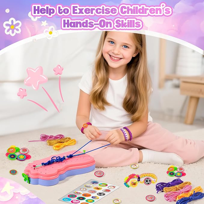 Bracelet Making Kit for Girls, Arts and Crafts for Kids Ages 8-12, Friendship - Image 7