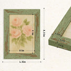puthiac 4x6 Rustic Farmhouse Picture Frame, Weathered Green, 1 Pack | - Image 5