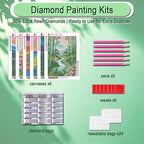 DOZEEZOP 6-Pack Diamond Painting Art Kits - Image 7