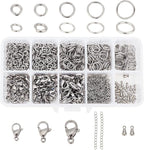 PH PandaHall 830pcs Jewelry Making Findings Stainless Steel by PHPandaHall