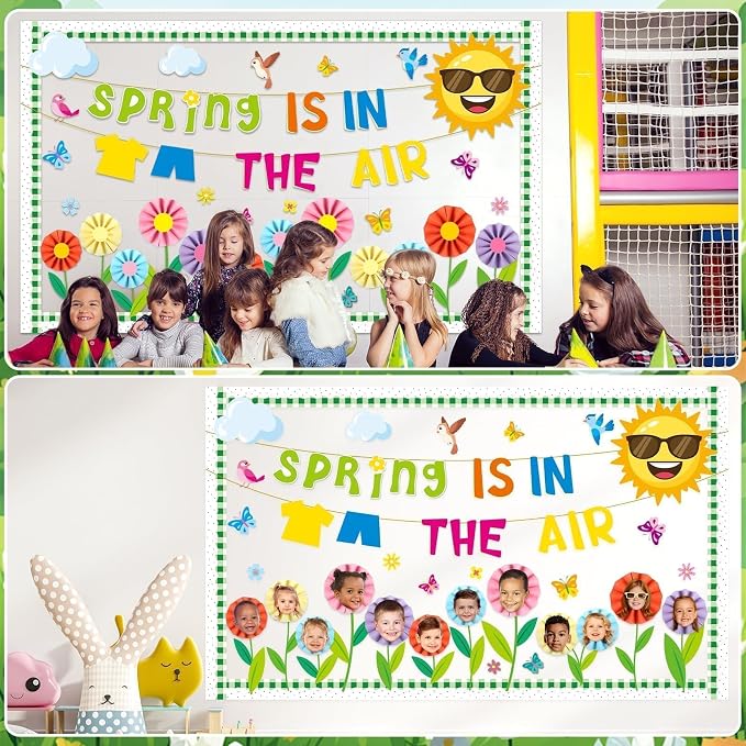 Summer Bulletin Board Classroom Decorations 3D Summer Butterfly Flower Bulletin - Image 6