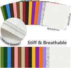 Felt Fabric 36'' X 36'' Large Felt Sheets Stiff Craft Felt by The Yard - Image 2