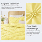 BEDELITE Light Yellow Queen Comforter Set - Image 4