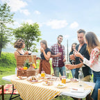 VINGLI 8 Foot Plastic Folding Table Portable Long Table - Image 8