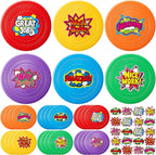Cinrobiye 24 Pack Flying Discs Bulk by Cinrobiye