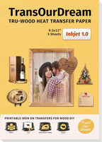 TransOurDream Tru-Wood Heat Transfer Paper by TransOurDream
