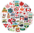 BulbaCraft Canada Stickers for Water Bottle and Laptop by BulbaCraft