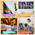 3 Pack Framed Paint by Numbers for Adult - Image 7