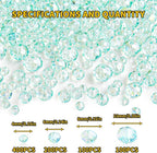 800Pcs 4/6/8/10mm Crystal Glass Beads - Image 2