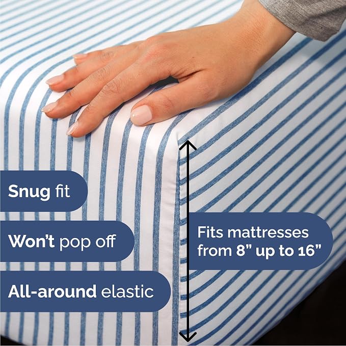 Cal King Size 4 Piece Sheet Set - Image 3