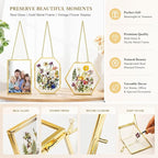 BABUFINE 3PCS Pressed Flower Frames - Image 3