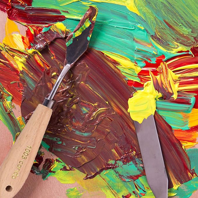 CONDA 11 Piece Stainless Steel Spatula Palette Knife Professional Palette Knife - Image 7