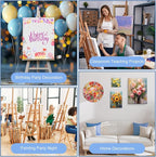 ESRICH 12 Pack Stretched Canvas - Image 6