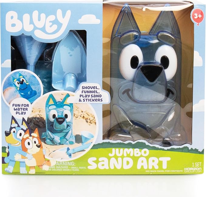 Bluey Jumbo Sand Art, Reusable Bluey Toys, Fill - Image 8