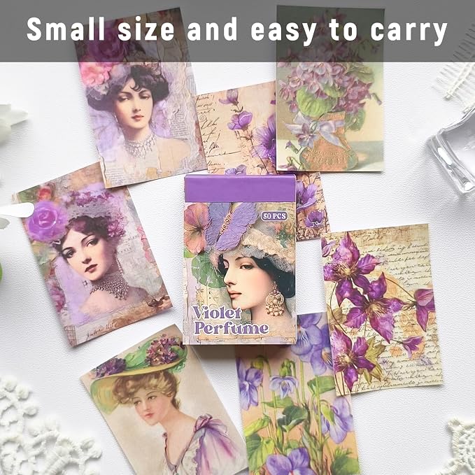 Vintage Washi Sticker Book, Scrapbooking, Travel Albums, Junk Journals and DIY - Image 5