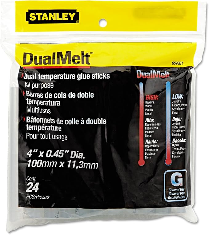 Hot Glue Stick 4" 24pk by STANLEY
