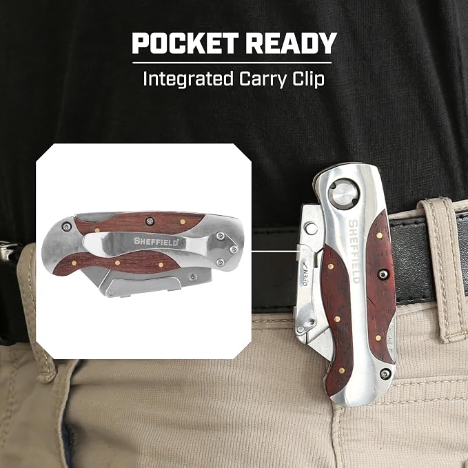 Sheffield Folding Utility Knife - Image 6
