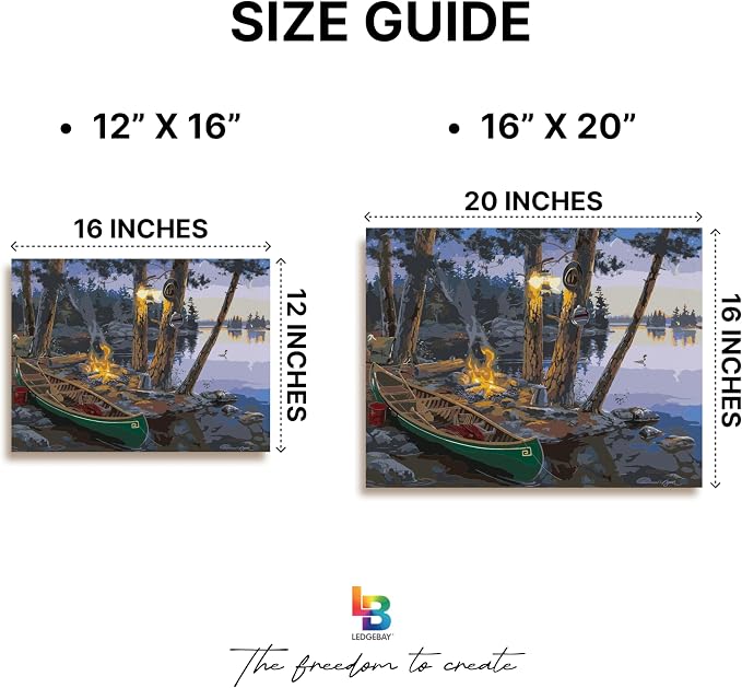 Ledgebay DIY Paint by Numbers Kit - Image 5