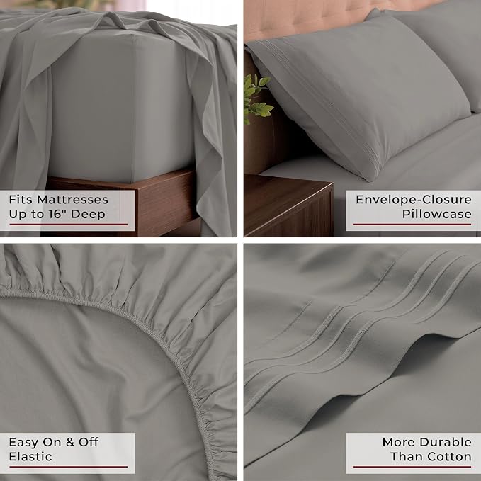 Mellanni King Sheets Set - Image 5