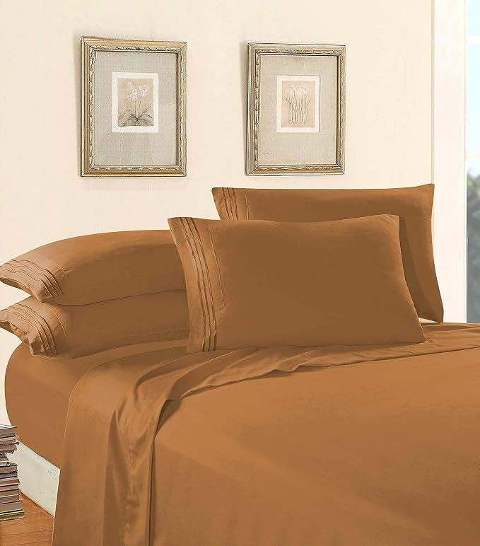 Elegant Comfort Luxury Soft 1500 Premier Egyptian 4-Piece Premium Hotel Quality - Image 3