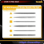 TOOLAN: 8-In-1 Needle File & Saw Set - Image 5