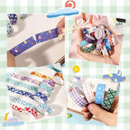 emmoolife 50 Rolls Washi Tape Set, 15mm Wide Rainbow Colored Tape Aesthetic - Image 8
