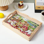 EWJRNSF Diamond Art Kits for Adults Wooden Serving Trays - Image 7