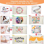 Legigo Blank Canvas Bag Zipper Pouch Makeup Bags Bulk - Image 6