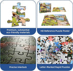 Cozy Lakeside Cottage Puzzles for Adults 1000 Pieces, Challenging Jigsaw - Image 6