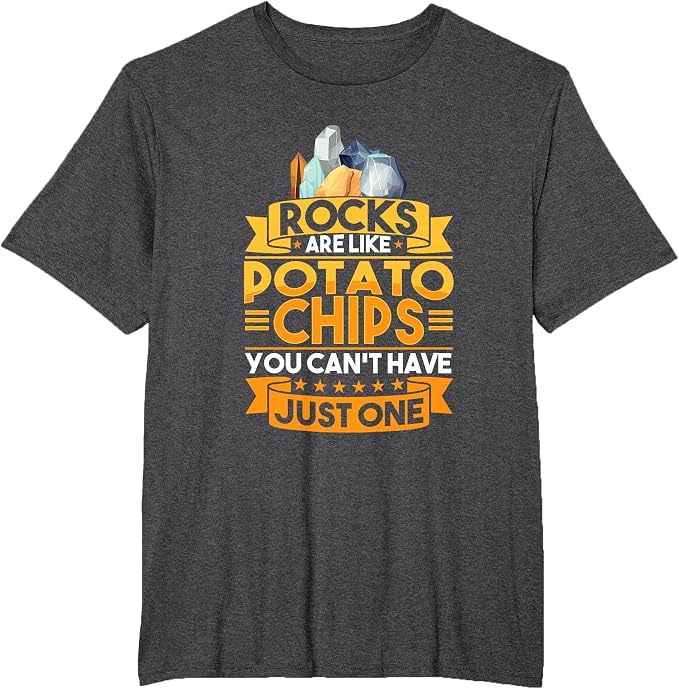 Rock Collecting Funny Geology Lover Rockhound Rock Collector T-Shirt by Unknown