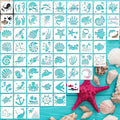 Sea Life Stencils for Kids, Drawing Templates for Wall Wood Fabric Canvas by Felixcraft-DIYDreamscape