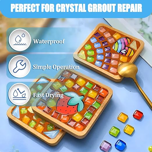 Mosaic Crystal Grout, Mosaics Tile Tools, Mosaic Tile Accessories – Essential - Image 3