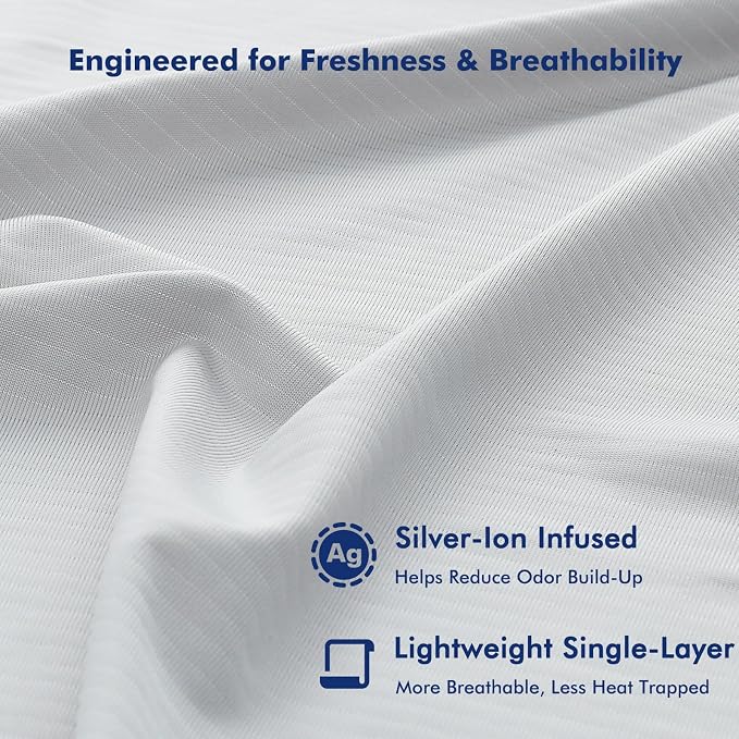 Elegear Cooling Blankets for Hot Sleeper Twin, Arc-Chill 3.0 Cool Fiber - Image 6