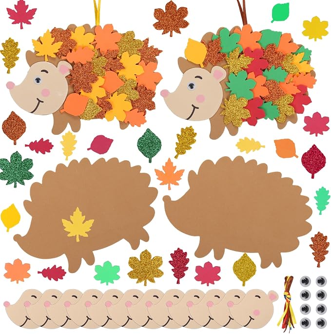 Fennoral 12 Pack Hedgehog Crafts by Fennoral