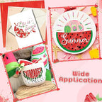 Tintnut Watermelon Permanent Vinyl 10 Pcs 12x10in Permanent Adhesive Vinyl | - Image 5