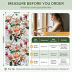 Floral Window Privacy Films, Stained Glass Rainbow Window Sticker Decor - Image 2