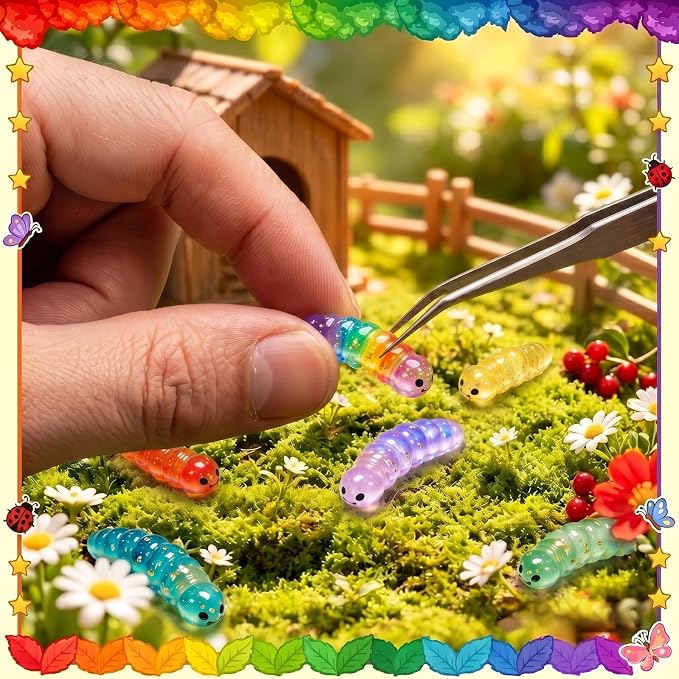 Mini Worm Resin Silicone Casting Mold - Image 8