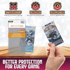 Sleeve Kings French Tarot Card Sleeves 61x112mm – 110 Pack Clear Protective - Image 5