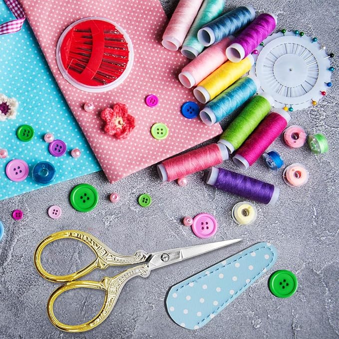 3.6Inch Crochet Scissors Embroidery Scissors Stainless Steel Classic Scissor - Image 6