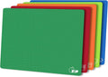 ZVP Flexible Plastic Cutting Board Mats Set of 5, Colorful Chopping Boards by ZVP