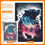 Offito Bear Diamond Art Kits for Adults, Forest Polar Bear Diamond Painting - Image 2