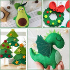 10Pcs Felt Sheets Fabric, 1mm | Polyester, - Image 7