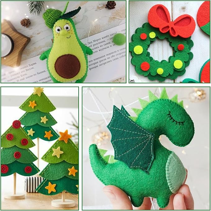 10Pcs Felt Sheets Fabric, 1mm | Polyester, - Image 7
